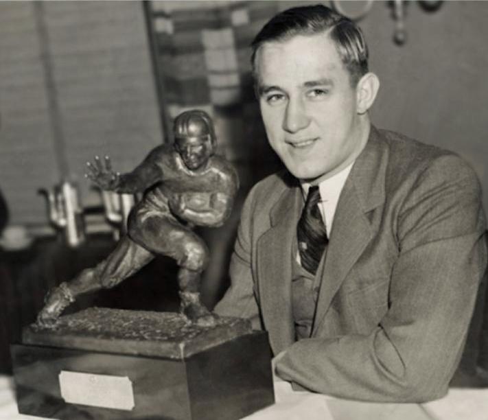 Jay Berwanger of Chicago, the first Heisman Trophy winner