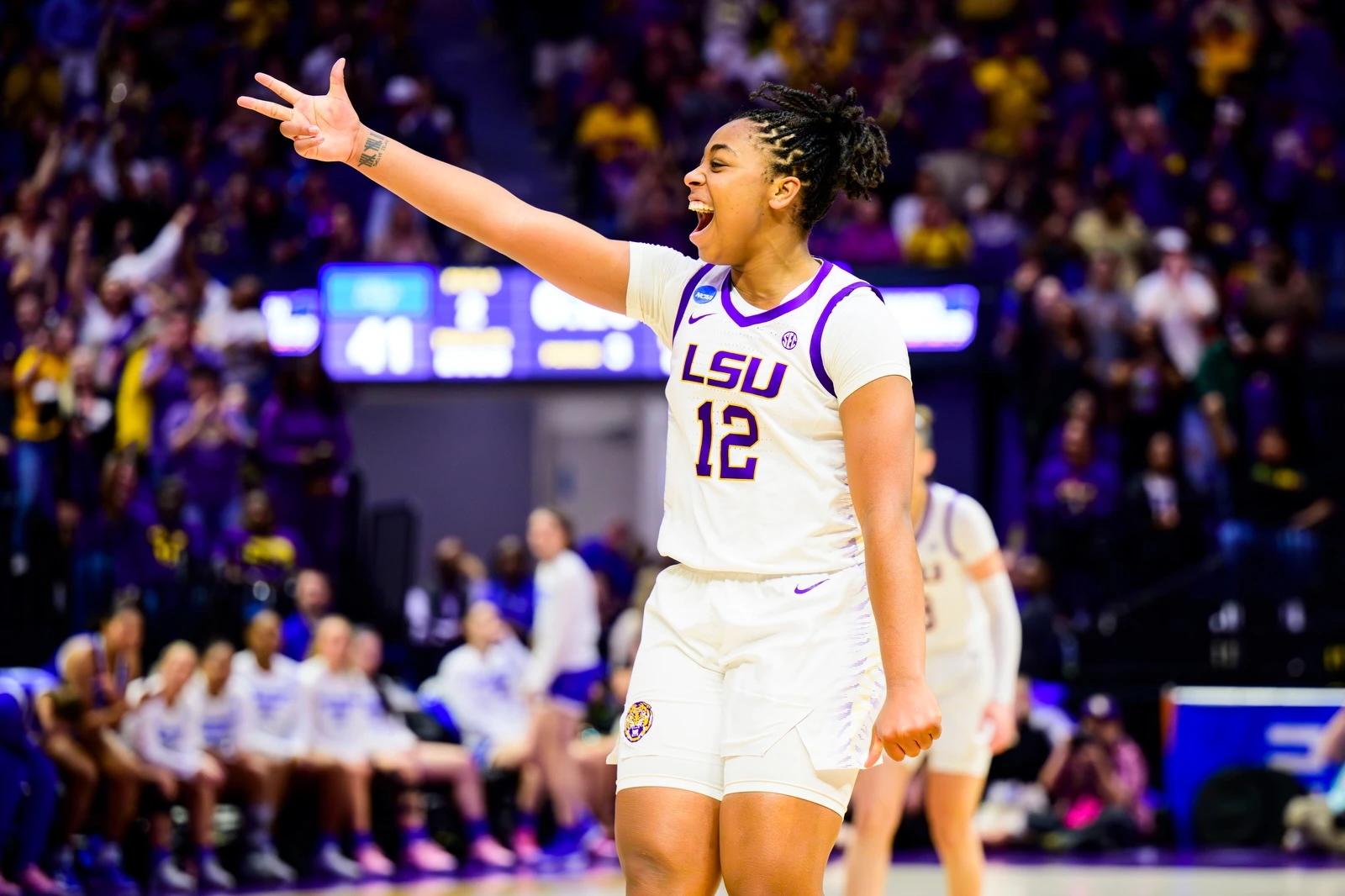 Mikaylah Williams LSU women's basketball
